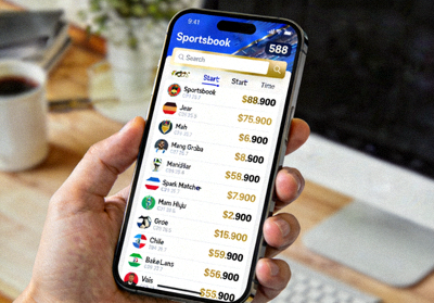 Tampilan halaman Sportsbook M88 Mobile dengan daftar pertandingan sepak bola dan odds yang jelas